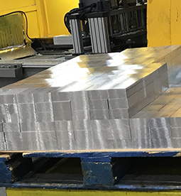 Pre-cut aluminum blanks