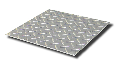 Aluminum Alloy 6061 Treadbright Diamond Plate Sheet 24" x 48" x .250"